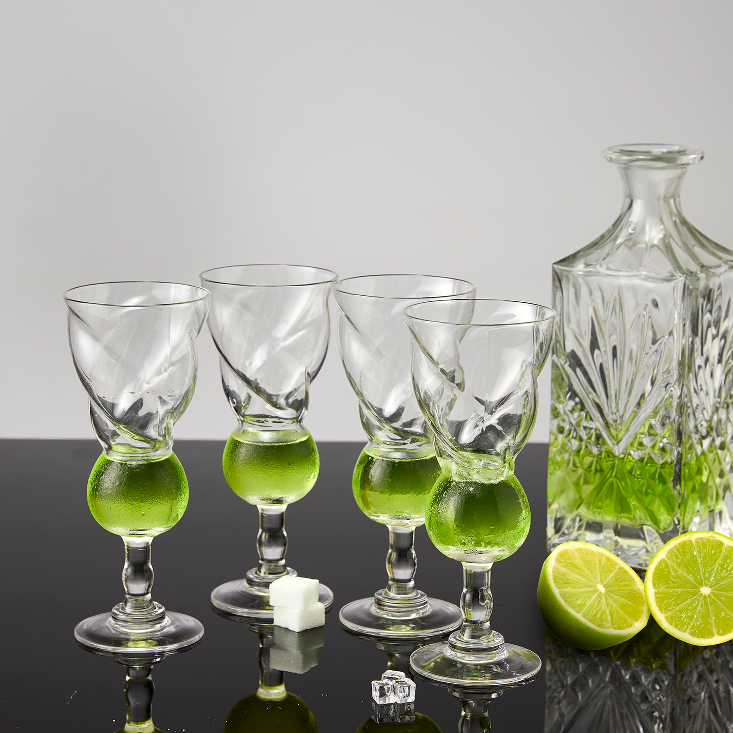 Absinthe Glasses: Set of 4