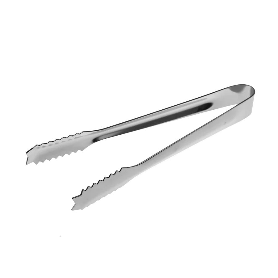 Stainless Steel Serrated Ice Tongs