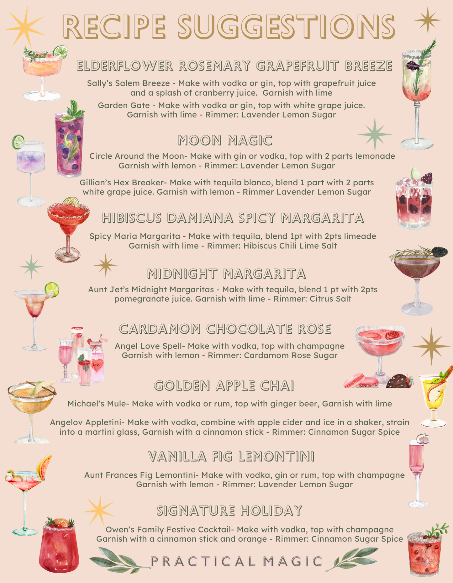 Fig Lemontini Craft Cocktail Infusion Kit