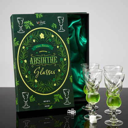 Absinthe Glasses: Set of 4