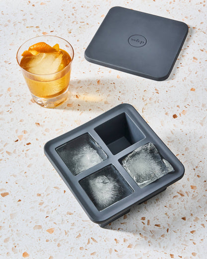 Extra Large XL Cocktail Cube Silicone Ice Tray