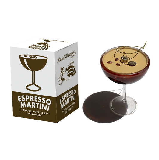 Espresso Martini Cocktail Christmas Ornament - Presale