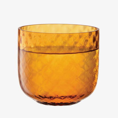 Dapple Sun Amber Lowball Tumblers: Set of 2