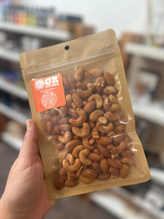 Citrus Spicy Smoked Nuts