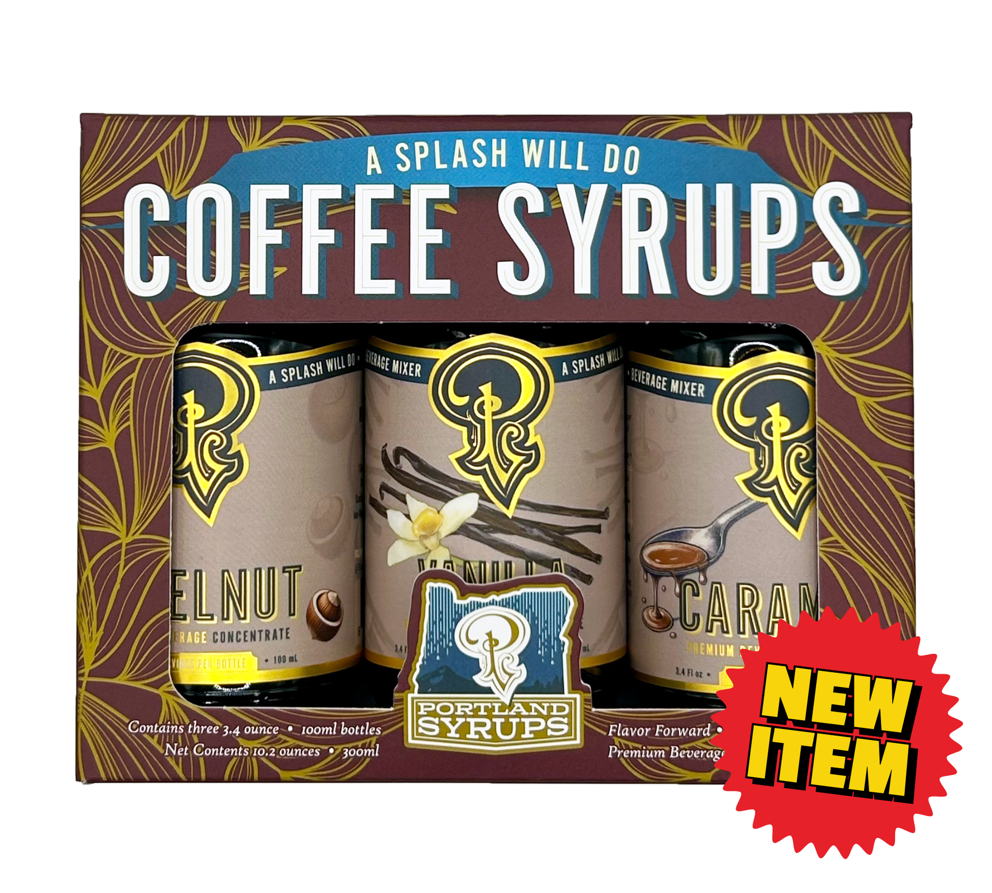 Portland Syrups Coffee Syrups Gift Set