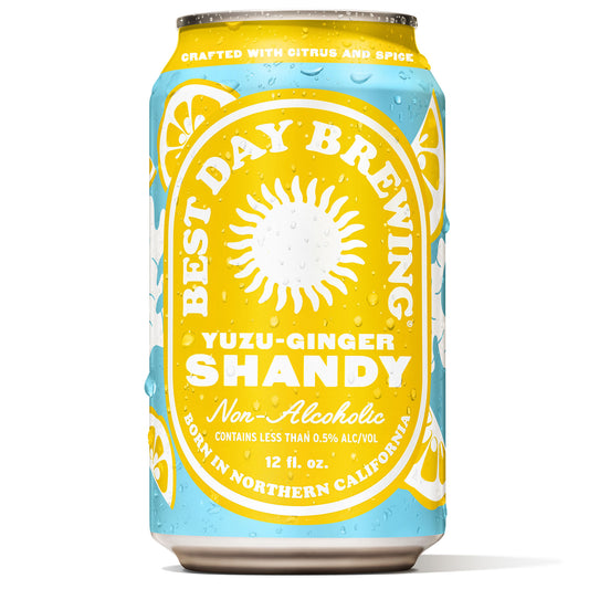 Best Day Brewing Yuzu Ginger Shandy Non-Alcoholic Craft Beer