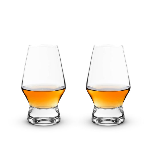 Raye Crystal Glencairn Glasses by Viski: Set of 2